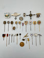 Collection of German Stickpin Miniature Awards & Membership Badges