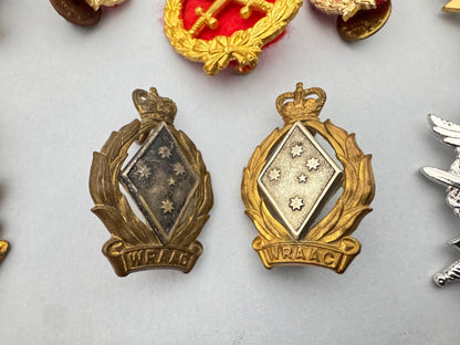 Post WW2 Australian Army Cap Badges ANZAC