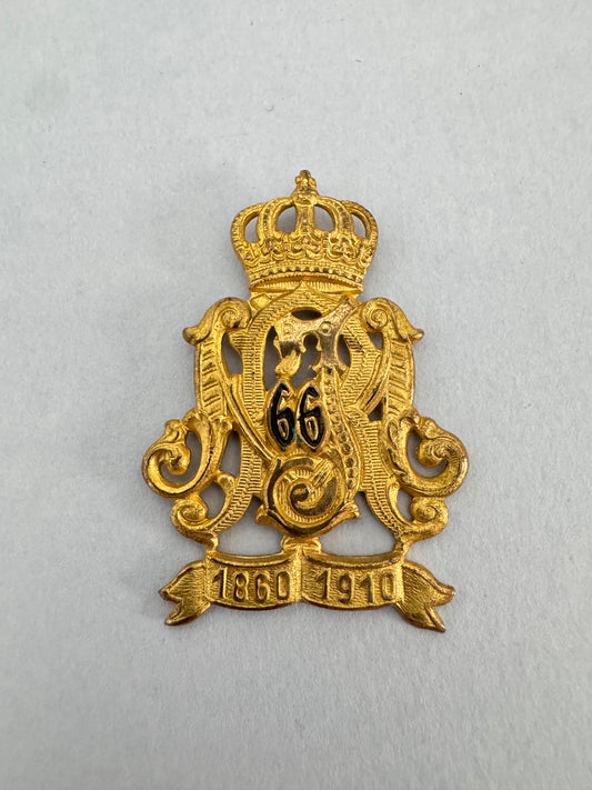 Imperial German Army 66th Regiment Commemorative Pin Badge