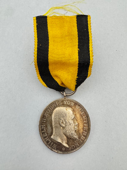WW1 German Army Wurttemberg Bravery Medal