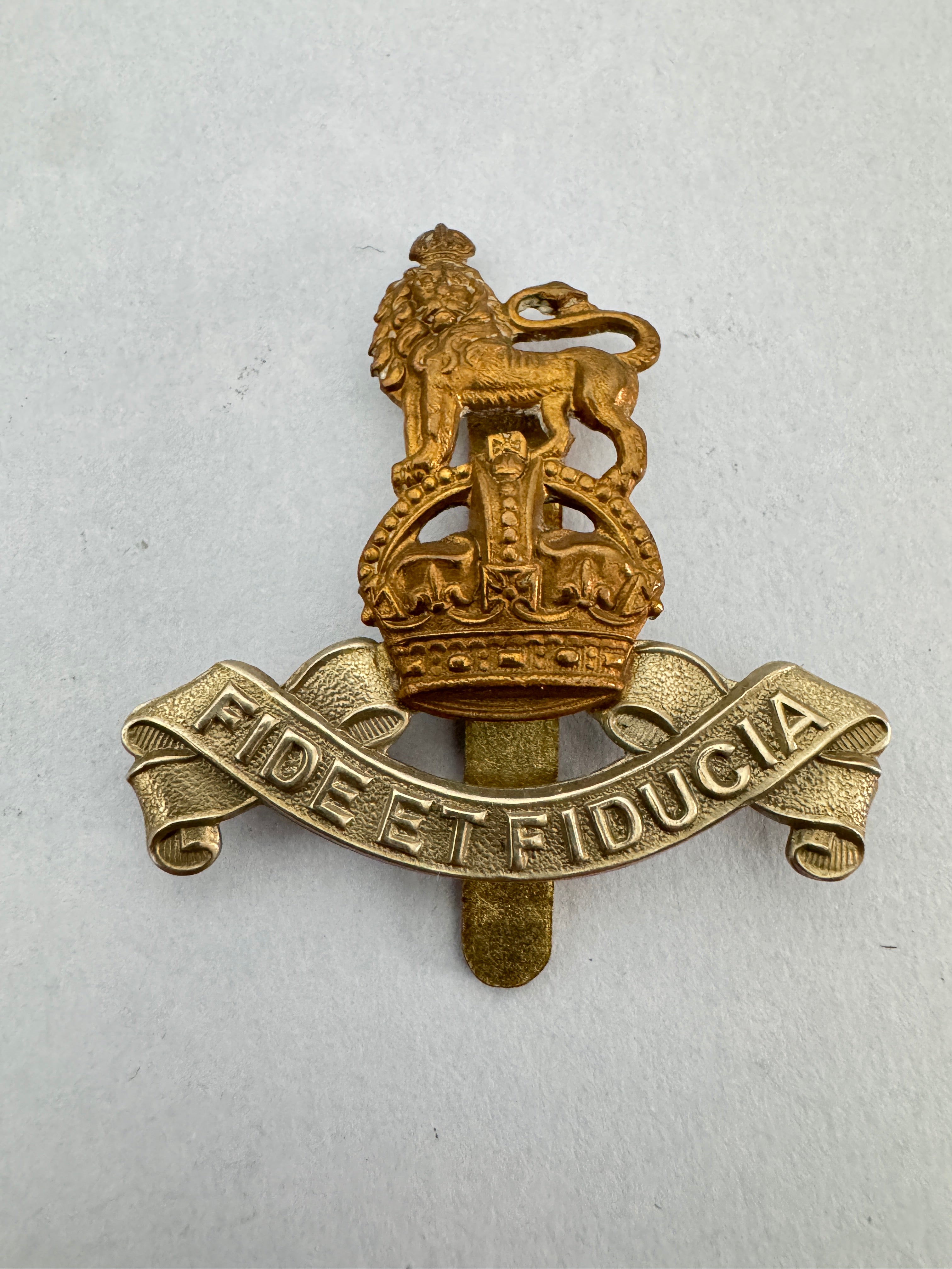 WW2 British Royal Army Pay Corps Cap Badge RAPC – Medals-Militaria