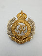 WW2 British Army Royal Engineers Warrant Officer Cap Badge