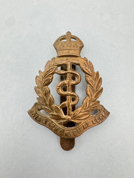 WW2 British Royal Army Medical Corps RAMC Cap Badge