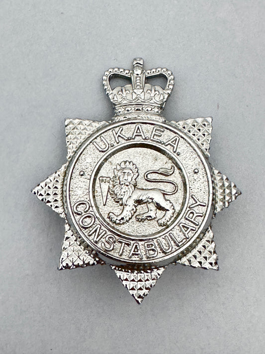 United Kingdom Atomic Energy Authority Constabulary Cap Badge UKAEA