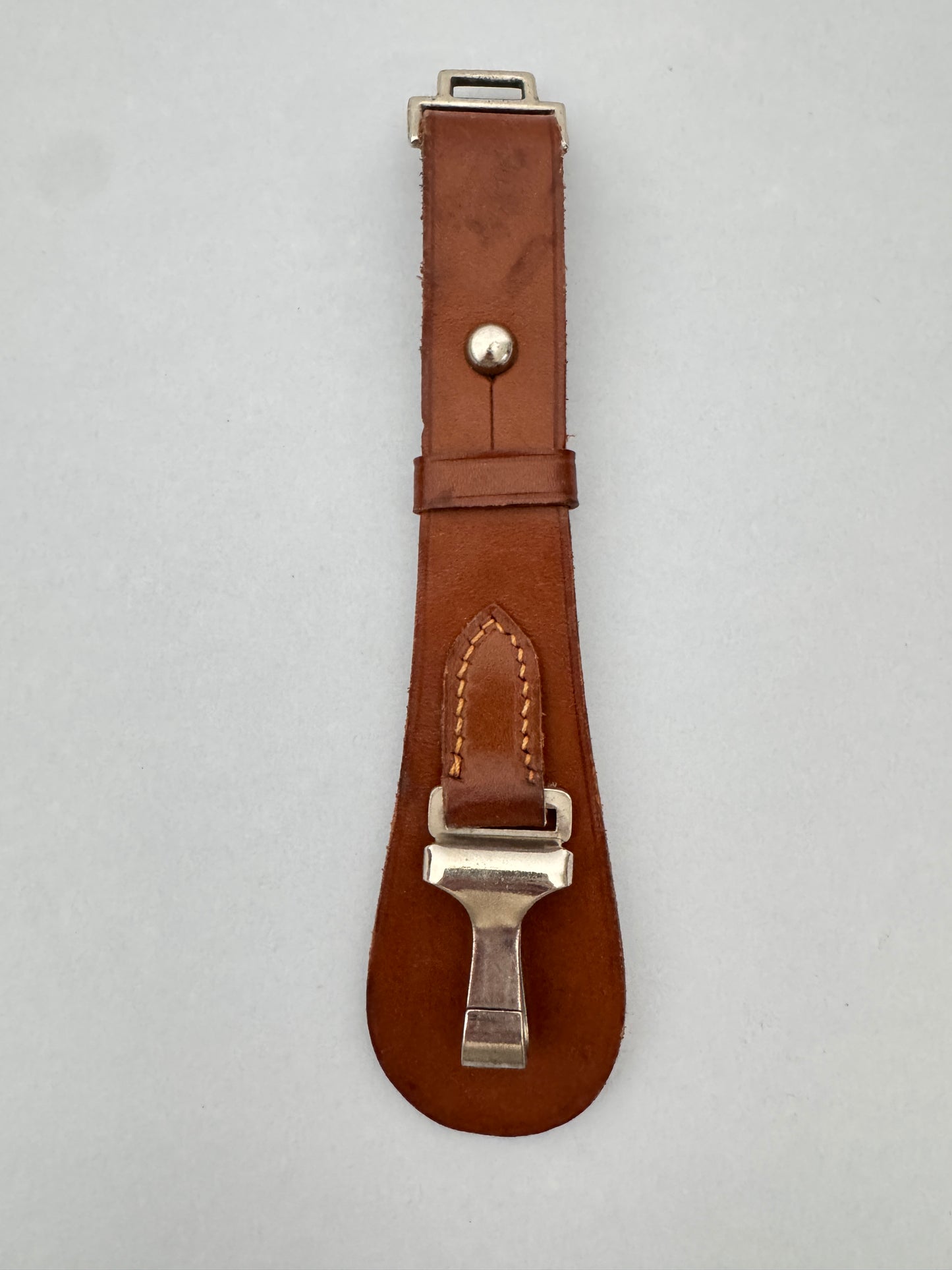 WW2 German Army Officer's Teardrop Leather Sword Hanger