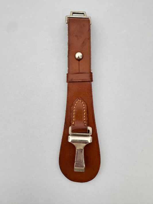 WW2 German Army Officer's Teardrop Leather Sword Hanger