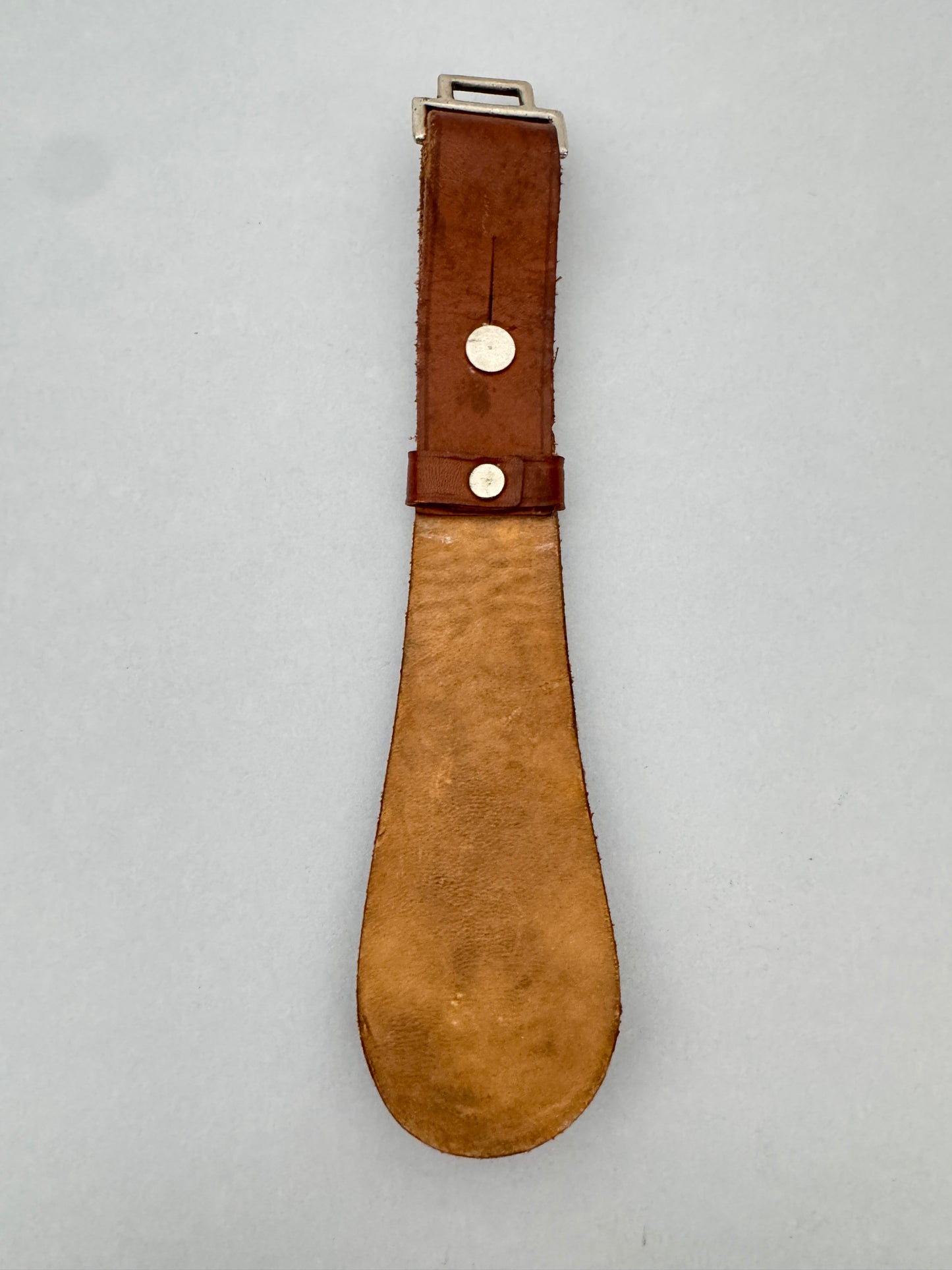 WW2 German Army Officer's Teardrop Leather Sword Hanger
