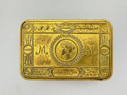 WW1 British Princess Mary Brass Gift Tin Christmas 1914