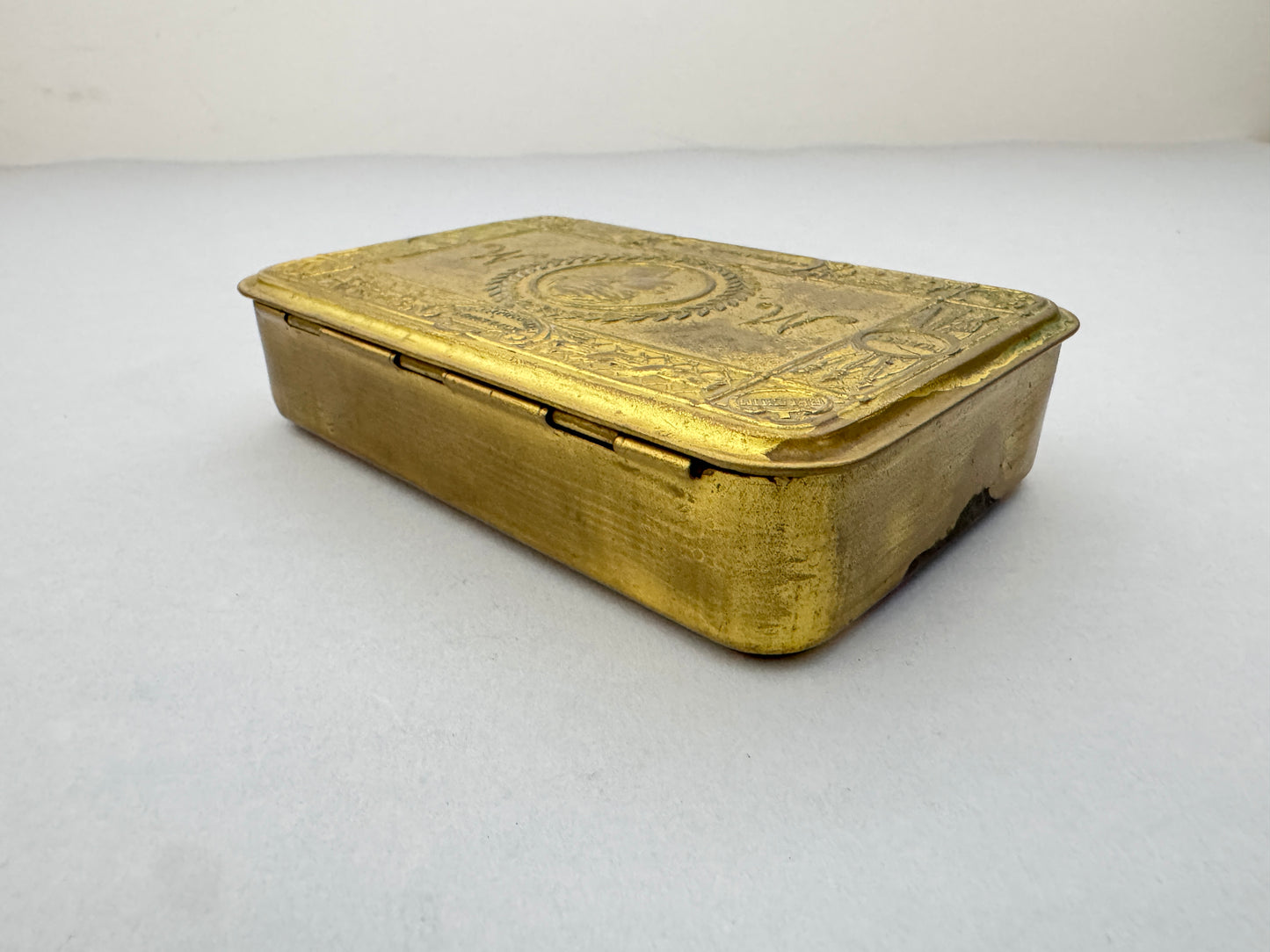 WW1 British Princess Mary Brass Gift Tin Christmas 1914