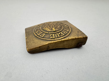 WW1 German Bavarian Army Other Ranks Brass Belt Buckle