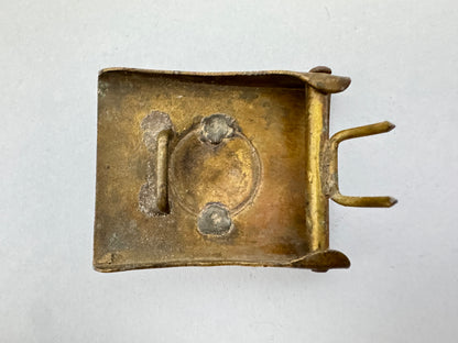 WW1 German Bavarian Army Other Ranks Brass Belt Buckle