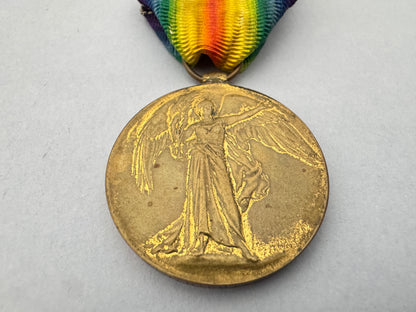 WW1 British Army Inter Allied Victory Medal RIFLE BRIGADE