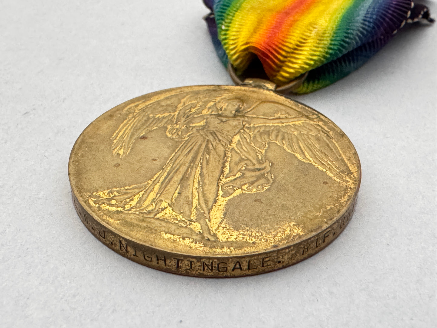 WW1 British Army Inter Allied Victory Medal RIFLE BRIGADE
