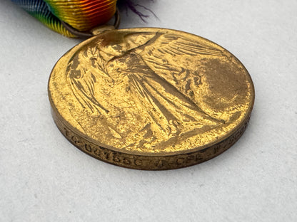 WW1 British Army Inter Allied Victory Medal ARMY SERVICE CORPS