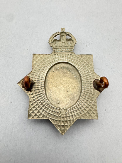 WW1 British Army King's Dragoon Guards Cap Badge KDG