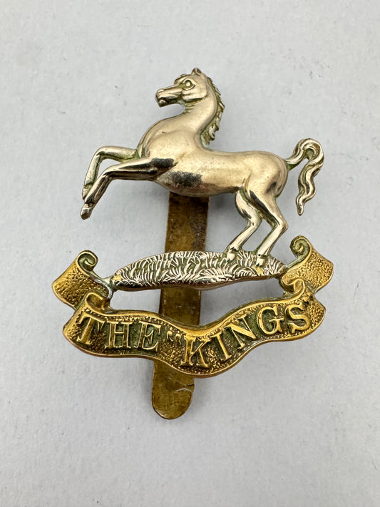 WW1 British Army King's Liverpool Regiment Cap Badge