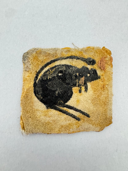 WW2 British Army 4th Armoured Brigade Formation Sign Badge 'Desert Rat'