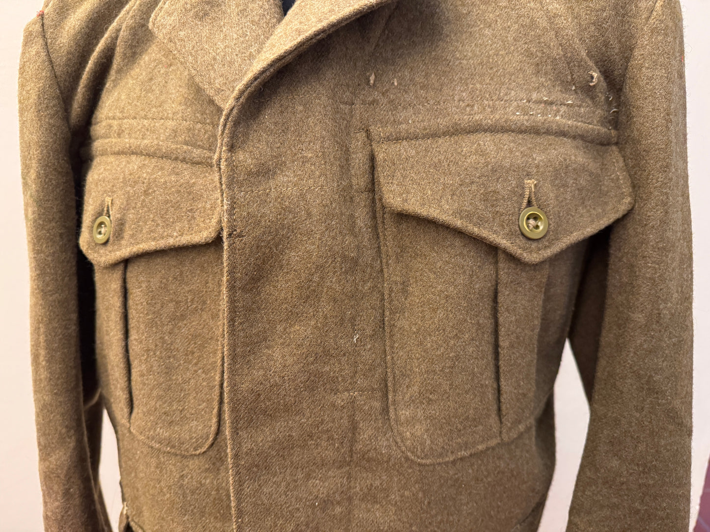 British Army Battledress Uniform Blouse Tunic Size 18 Large