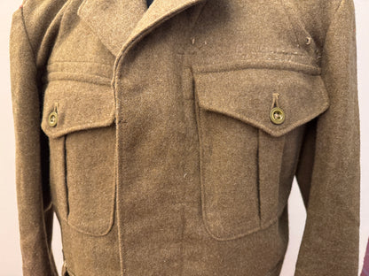 British Army Battledress Uniform Blouse Tunic Size 18 Large