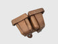 WW2 Polish Army Mosin Nagant Leather 2 Cell Ammo Pouch