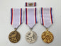 Czech Army Long Service Medals 5 10 15 Years