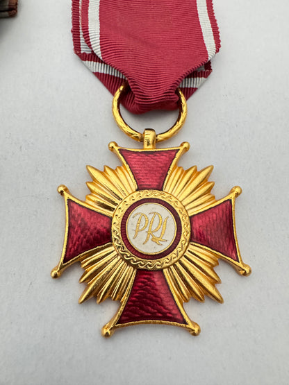 Poland, A lot of 5 State Medals and Awards