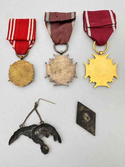 Poland, A lot of 5 State Medals and Awards