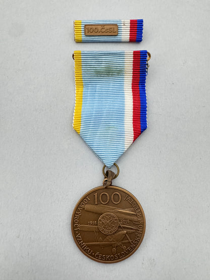 Czech Republic 100 Year Anniversary of the Air Force Medal