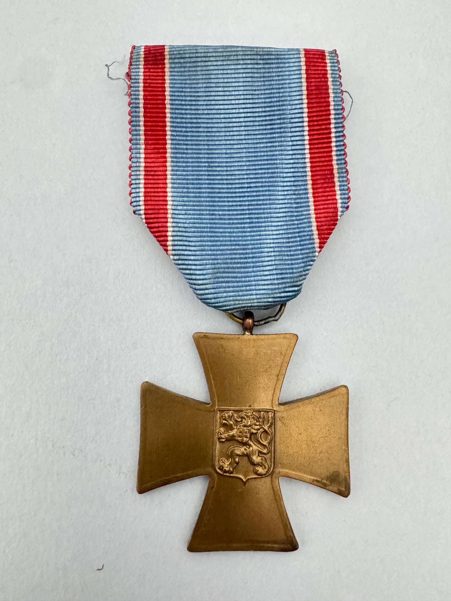 Czechoslovak Volunteer's Cross Medal 1918-1919