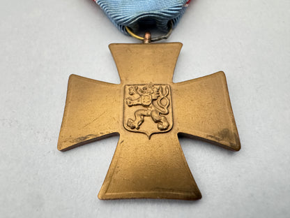 Czechoslovak Volunteer's Cross Medal 1918-1919