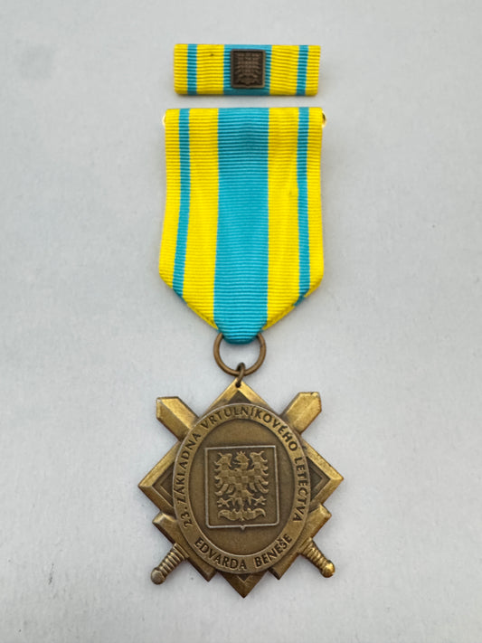 Czech Republic Armed Forces 23rd Helicopter Base Edvarda Benese Medal