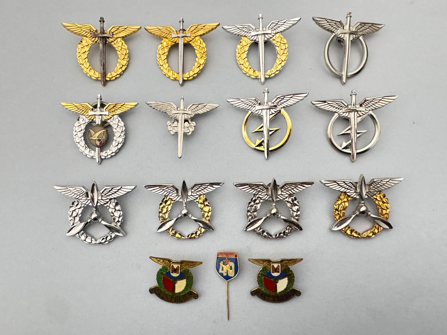 Czech Republic Air Force Pilot Aircrew Badges Wings