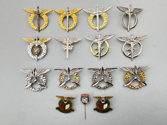 Czech Republic Air Force Pilot Aircrew Badges Wings