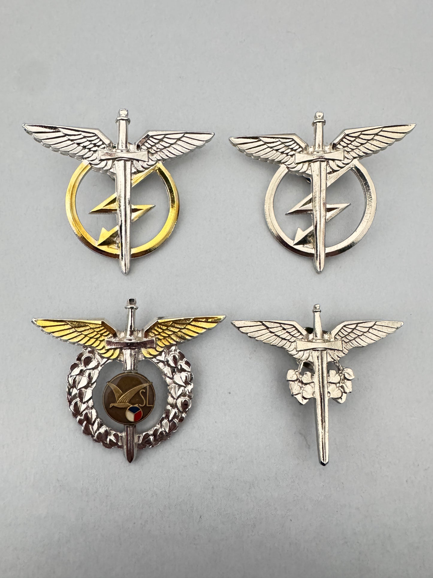 Czech Republic Air Force Pilot Aircrew Badges Wings