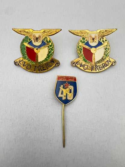 Czech Republic Air Force Pilot Aircrew Badges Wings