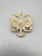 British Army 1st Queens Dragoon Guards Officer's Dress Cap Badge