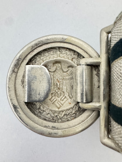 WW2 German Army Officer' Brocade Belt and Buckle