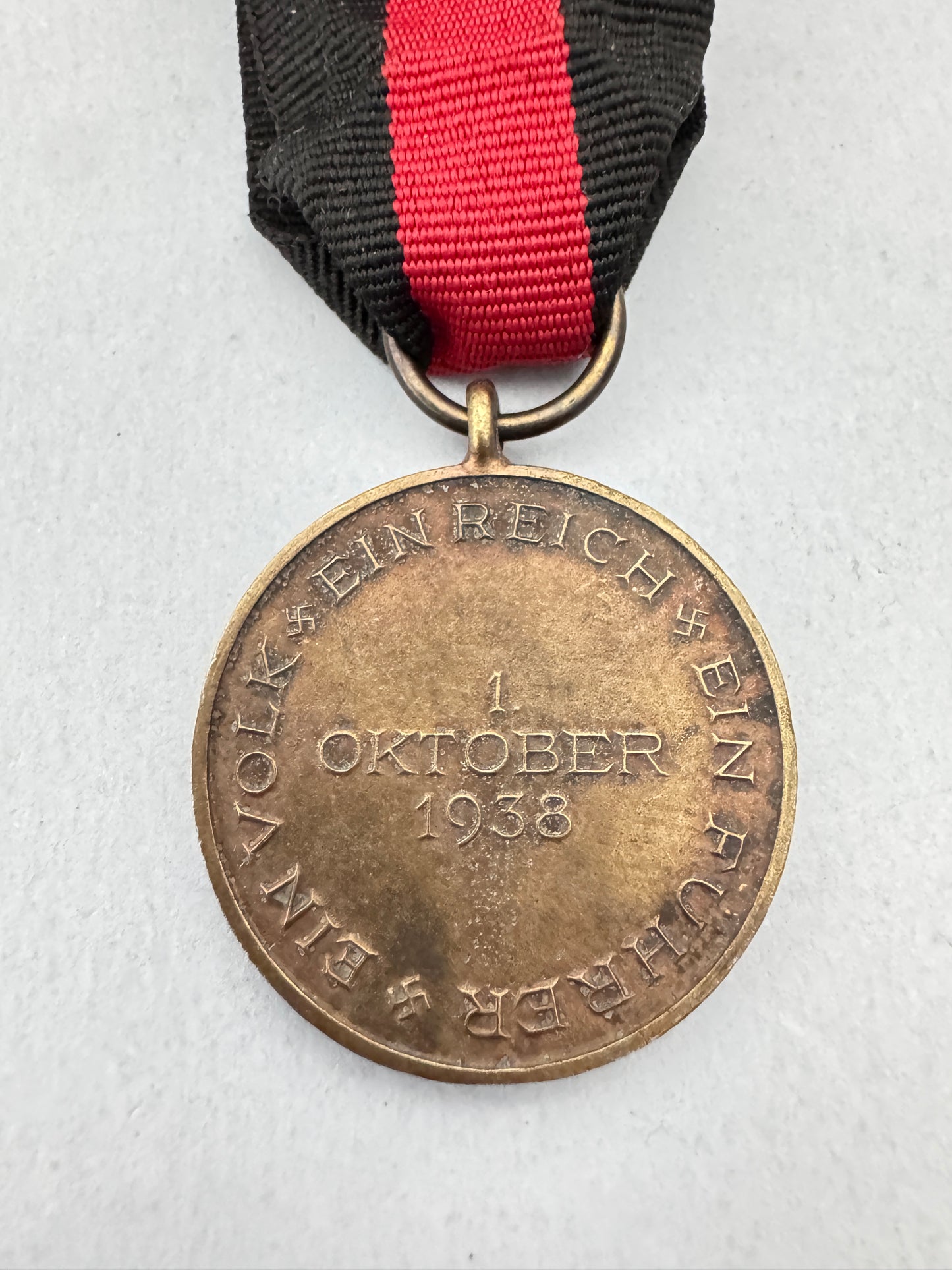 Third Reich Germany, Czechoslovak Sudetenland Annexation Medal 1938