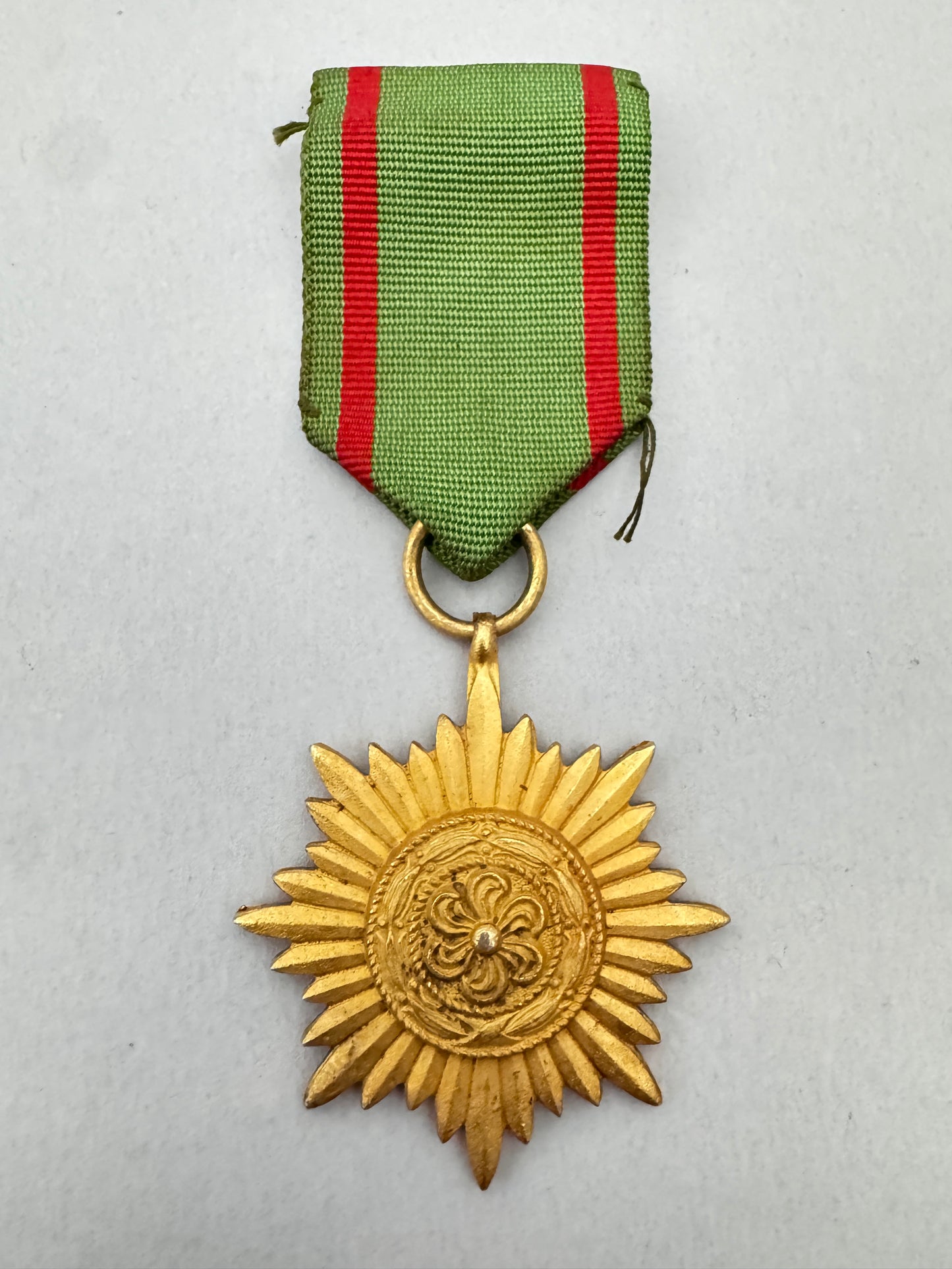 WW2 German Eastern People's Ostvolk Medal 2nd Class Gold Grade