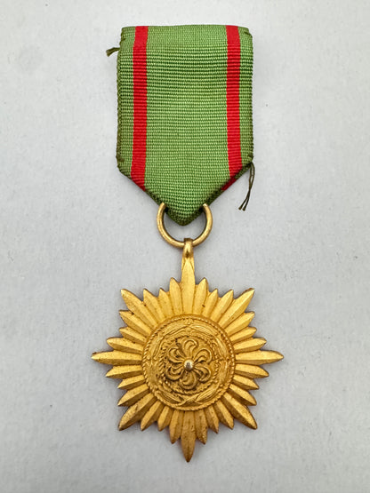 WW2 German Eastern People's Ostvolk Medal 2nd Class Gold Grade