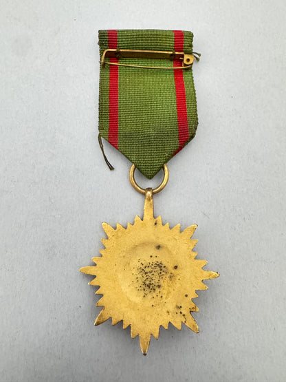 WW2 German Eastern People's Ostvolk Medal 2nd Class Gold Grade