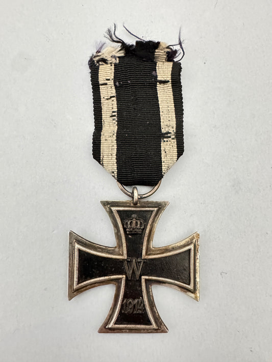WW1 German Prussian 1914 Iron Cross 2nd Class Medal KAG