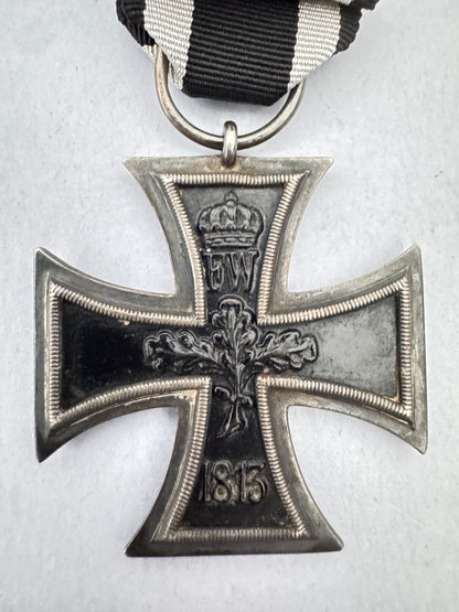 WW1 German Prussian 1914 Iron Cross 2nd Class Medal M.O