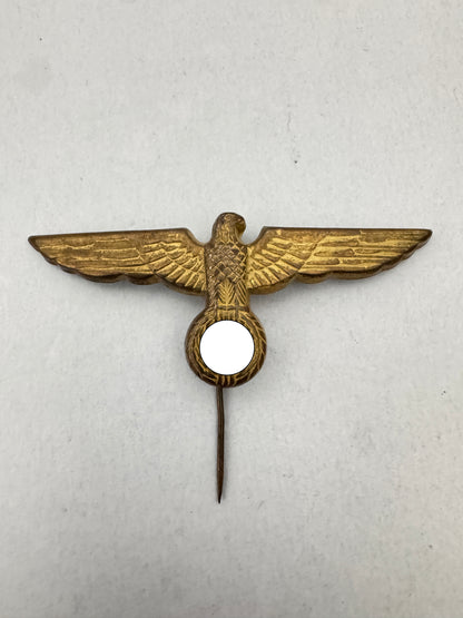 WW2 German Kriegsmarine Metal Eagle Cap Badge