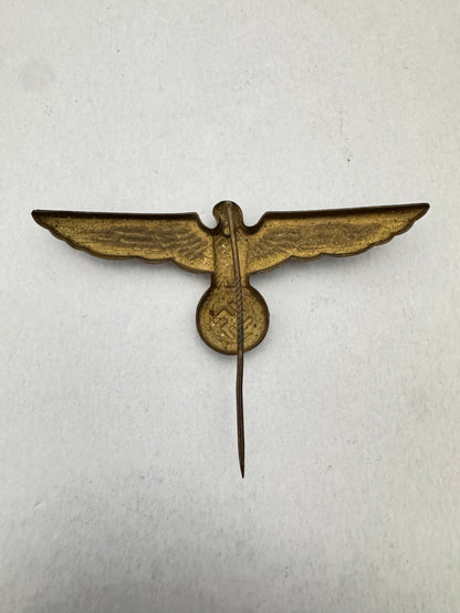 WW2 German Kriegsmarine Metal Eagle Cap Badge