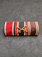 Photo 1 of WW2 German Army Combatant & Party Member Medal Ribbon Bar - collectible militaria item