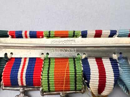 WW2 British France & Germany Campaign Star Miniature Medal Bar Group