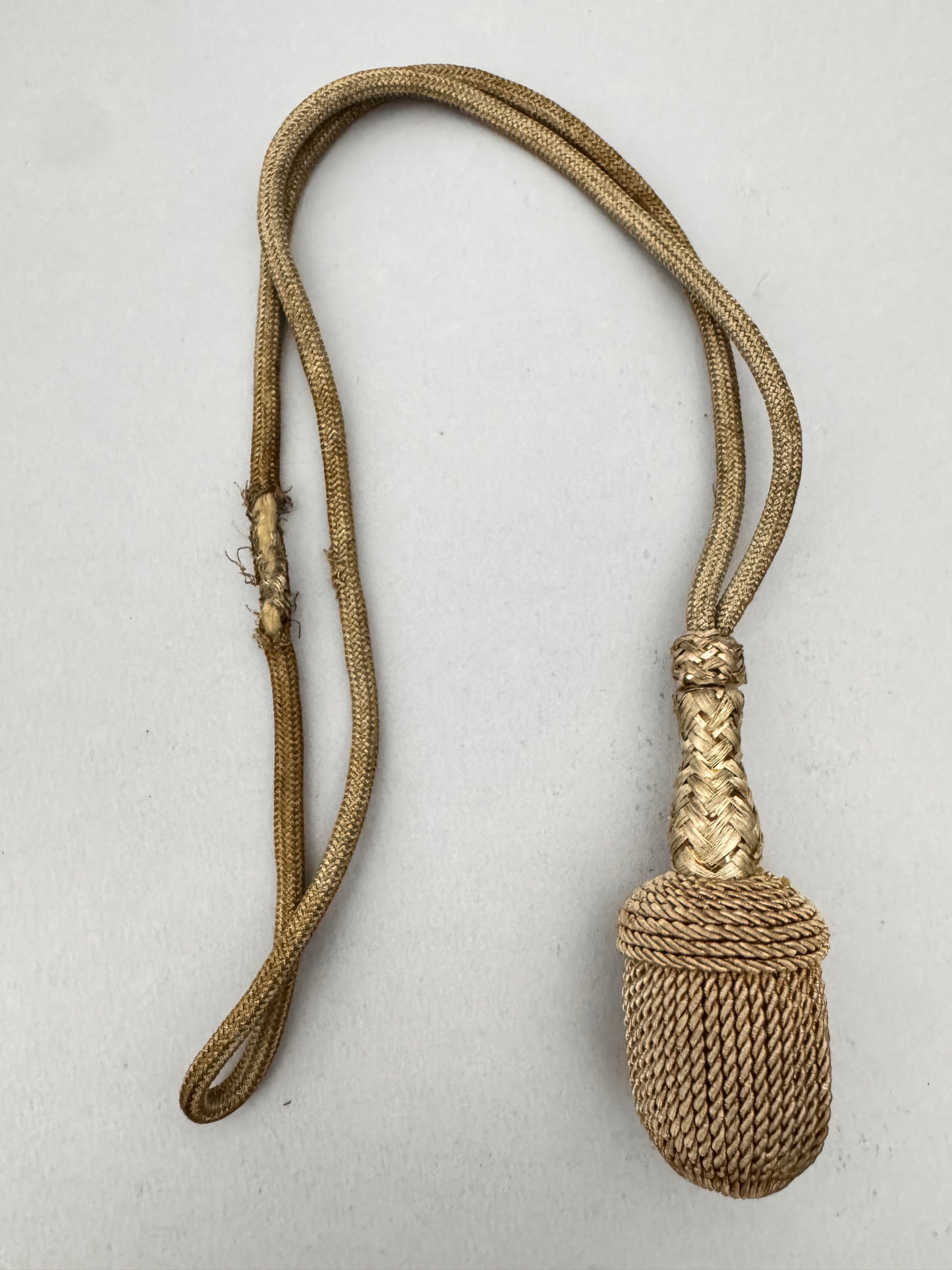 WW2 German Army Aluminium Dagger Portepee Troddel Hanger Knot