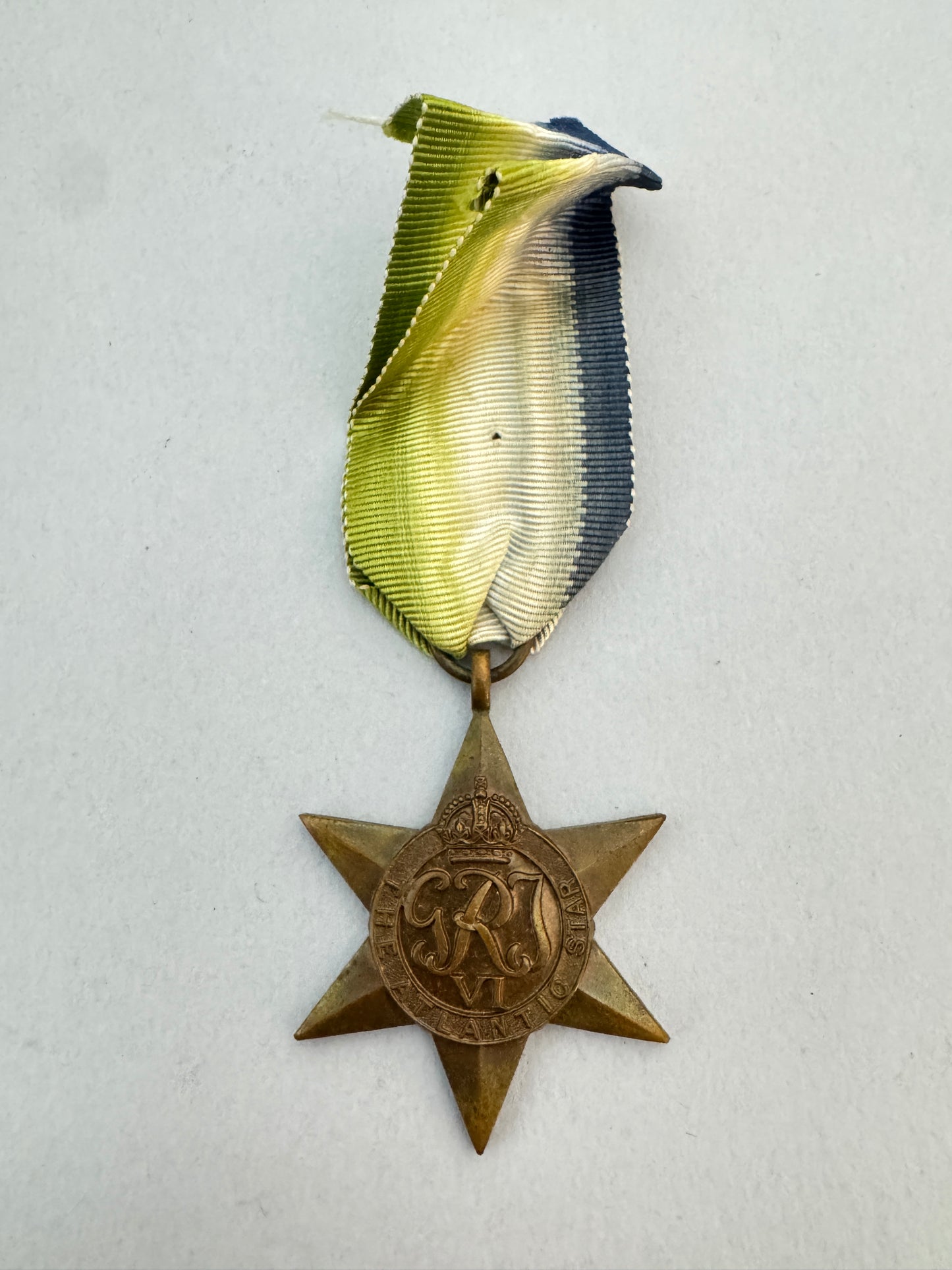 WW2 British Atlantic Star Campaign Medal
