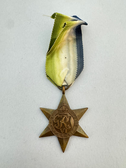 WW2 British Atlantic Star Campaign Medal